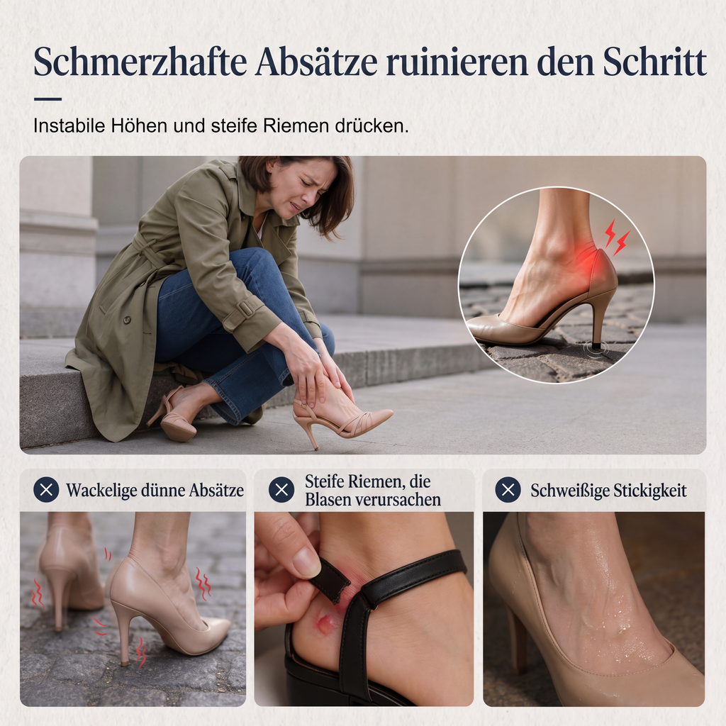 📢📢50%Rabatt!!!🎉✨Mary-Jane-Schuhe für Damen mit runder Spitze, überkreuzten Riemen, Blockabsatz, Plateau und Cut-Out-Ausschnitten, hochhackig