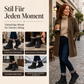 Wasserdichte, warme Damen-Retro-Schneestiefel