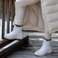 Wasserdichte, warme Damen-Retro-Schneestiefel