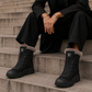 Wasserdichte, warme Damen-Retro-Schneestiefel