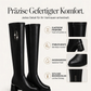 Warme elastische Damen-Overknee-Stiefel