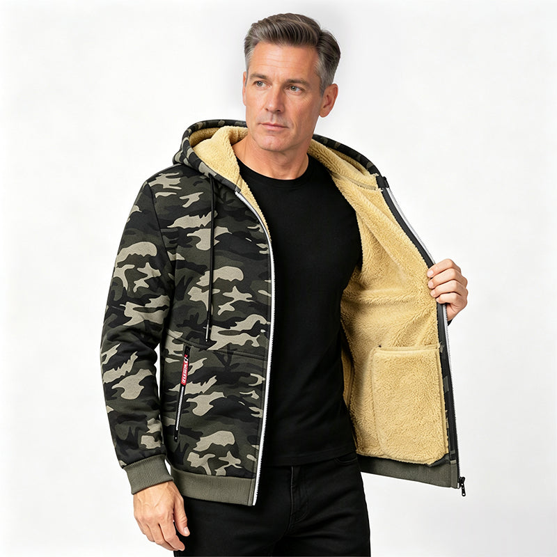 📢📢50%Rabatt!!!🎉✨Warme Winter-Kapuzenjacke für Herren