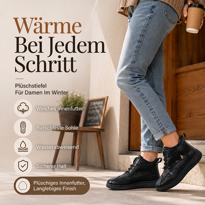 🔥 Die neuen Lieblingsteile sind da – und sie sind schon jetzt ein Hit! Warm gefütterte rutschfeste Schneestiefel für Damen
