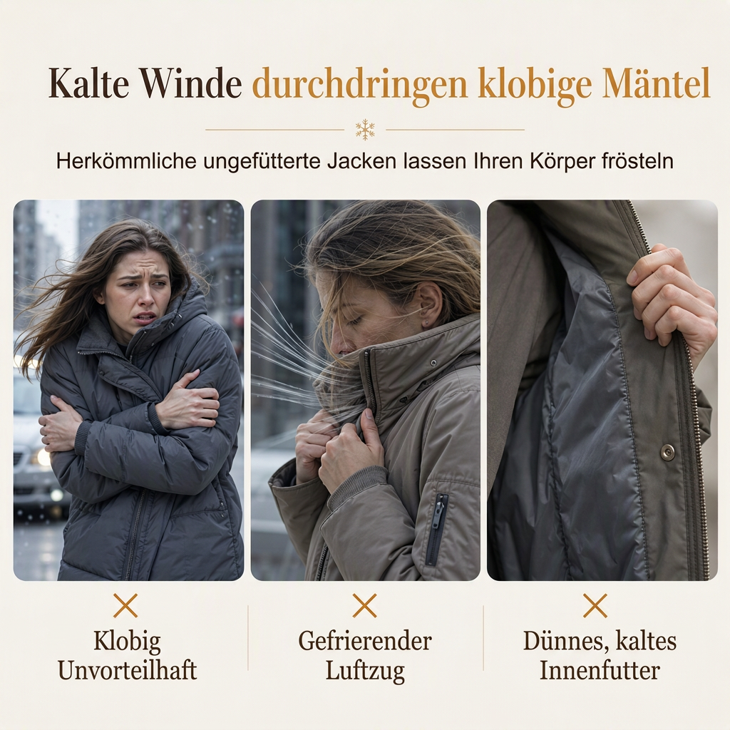 📢📢50%Rabatt!!!🎉✨Winterliche Kunstfell-Parka für Damen