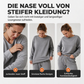Zweiteiliges Set aus lässigem Sweatshirt und Jogginghose für Damen