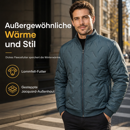 📢🎉50%Rabatt!!!🛍️✨Herren-Winterjacke mit Fleecefutter und Wattierung