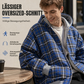 📢📢50% Rabatt!!! 🎉✨ Unisex Wendbare Karierte Kapuzenjacke mit Reißverschluss