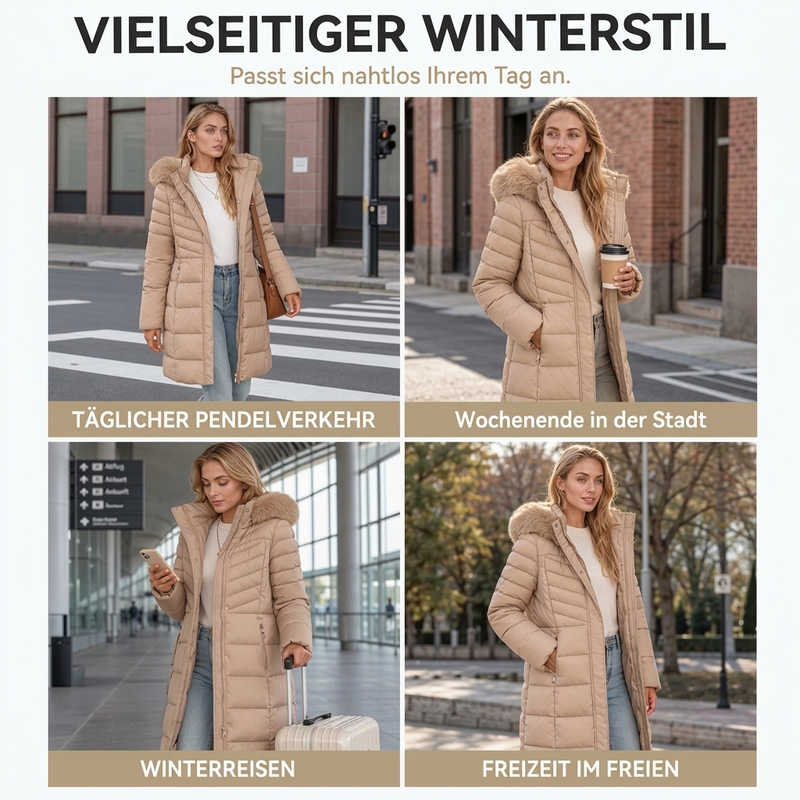 Wärmender Winterparka
