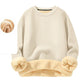 Herren-Sweatshirt mit Fleecefutter und Rundhalsausschnitt
