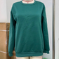 Herren-Sweatshirt mit Fleecefutter und Rundhalsausschnitt