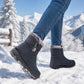 Rutschfeste warme Winter-Schneestiefel für Damen