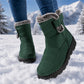 Rutschfeste warme Winter-Schneestiefel für Damen