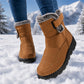 Rutschfeste warme Winter-Schneestiefel für Damen