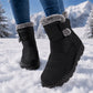 Rutschfeste warme Winter-Schneestiefel für Damen