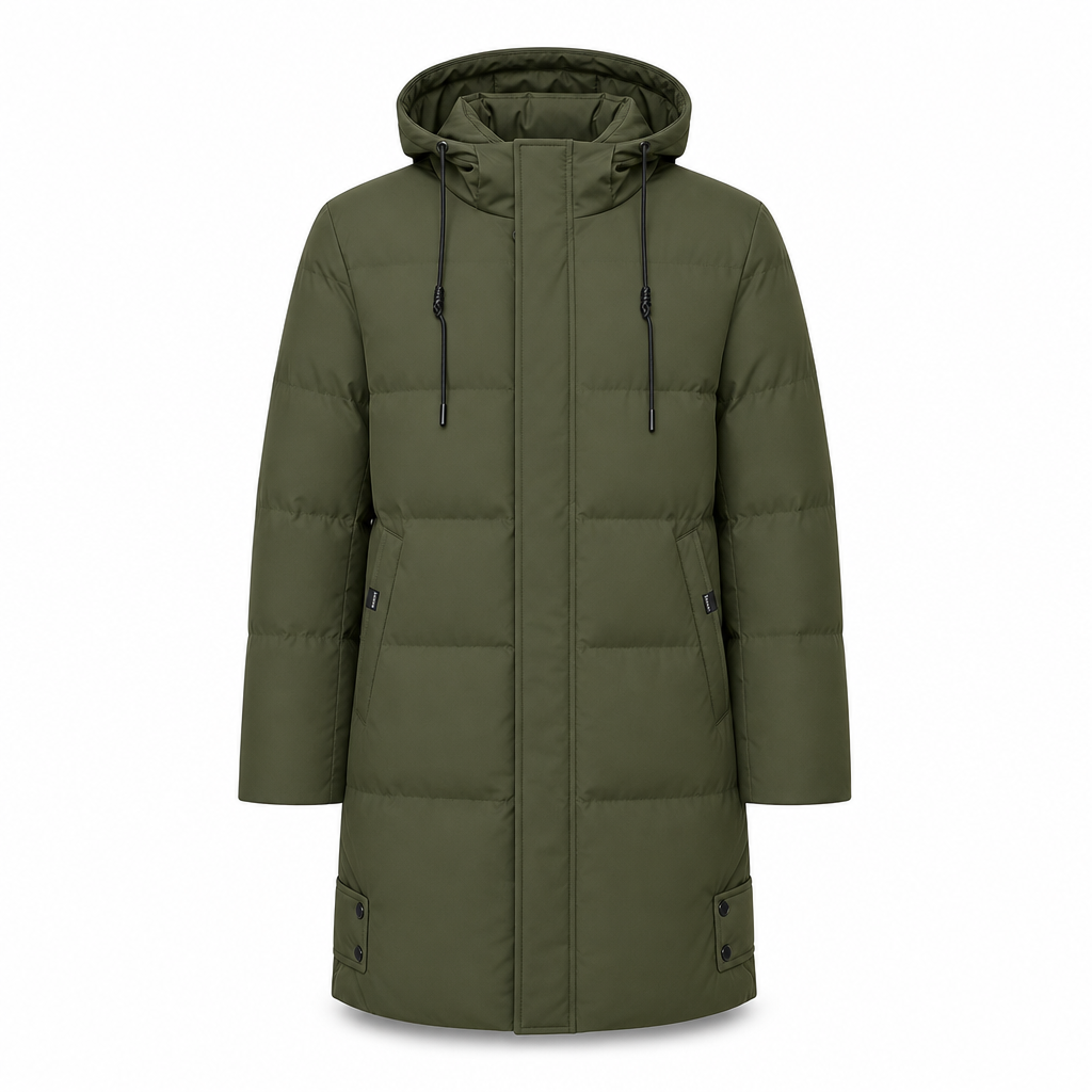 📢🎉50%Rabatt!!!🛍️✨Herren Freizeit Mittellange Gepolsterte Winter Verdickte Warme Oberbekleidung Mantel Übergröße