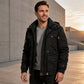 📢🎉50%Rabatt!!!🛍️✨Wärmende Winterjacke für Herren mit abnehmbarer Kapuze