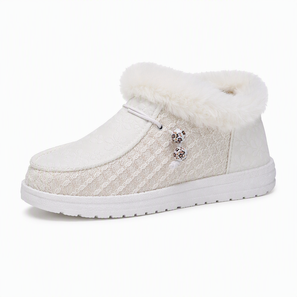 Warme Plüsch-Baumwollschuhe für Damen