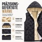 Warme Kapuzenweste für Herren im Winter
