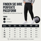 Winddichte, wattierte Thermohose für Herren