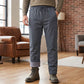 Winddichte, wattierte Thermohose für Herren