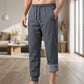 Winddichte, wattierte Thermohose für Herren