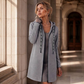 📢🎉50%Rabatt!!!🛍️✨Damen Kapuzenjacke in mittlerer Länge, gefüttert