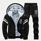 Herren-Set aus verdicktem Kapuzenpullover und Hose