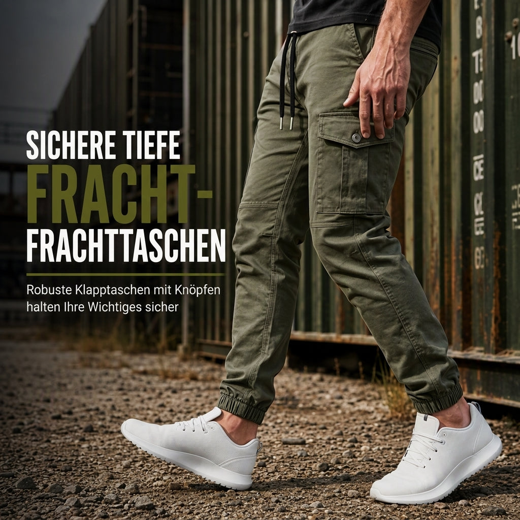 Leichte lässige Cargohosen, Outdoor-Wander-Jogger für Herbst- und Wintersport, Laufen und Training