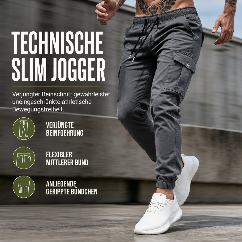 Leichte lässige Cargohosen, Outdoor-Wander-Jogger für Herbst- und Wintersport, Laufen und Training