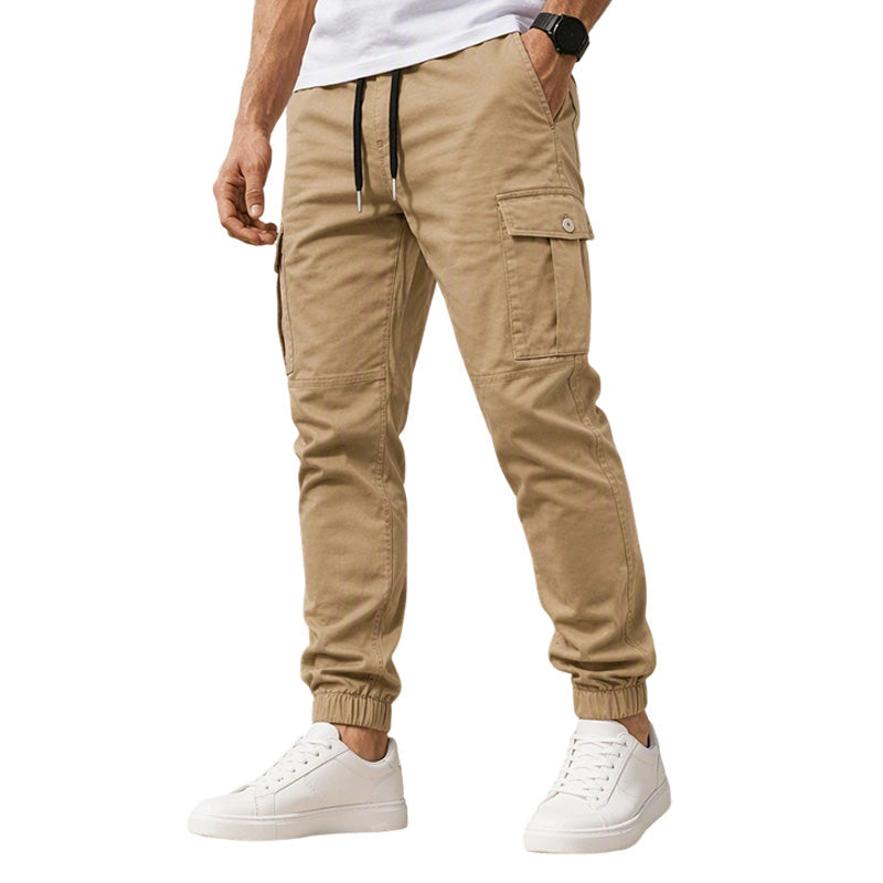 Leichte lässige Cargohosen, Outdoor-Wander-Jogger für Herbst- und Wintersport, Laufen und Training
