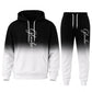 📢🎉50%Rabatt!!!🛍️✨Herren 3D-Digitaldruck Langarm-Kapuzenpullover und Hosen Set, lockerer Trainingsanzug für Frühling und Herbst