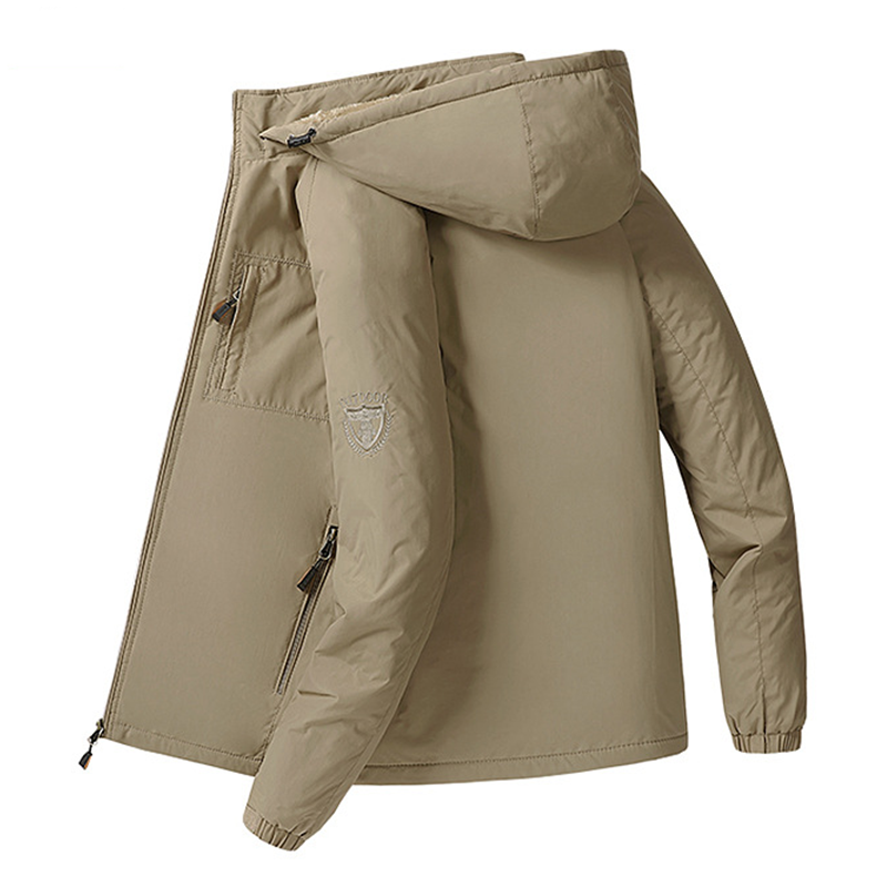 📢🎉50%Rabatt!!!🛍️✨Wasserdichte warme Herren-Winterjacke mit Kapuze