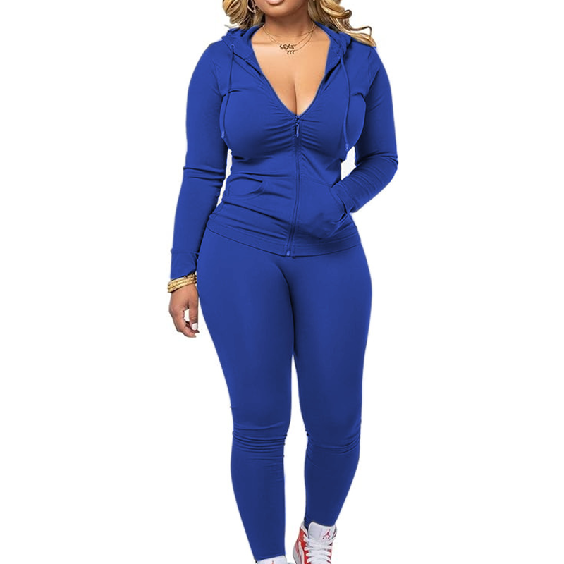 📢🎉50%Rabatt!!!🛍️✨Damen-Jogginganzug mit Kapuze und langen Ärmeln