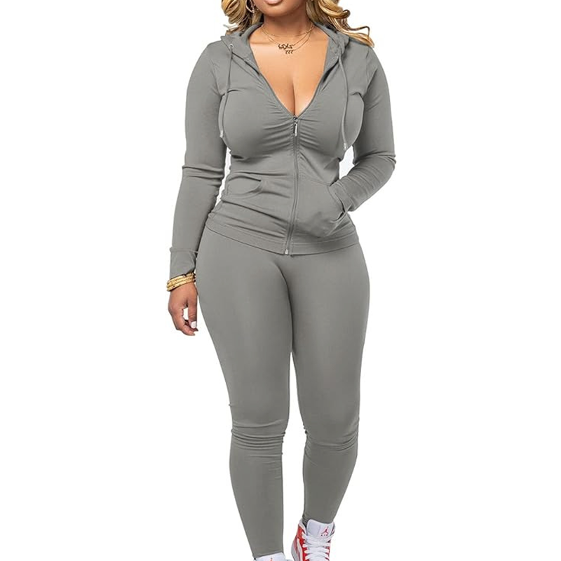 📢🎉50%Rabatt!!!🛍️✨Damen-Jogginganzug mit Kapuze und langen Ärmeln