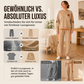 Damen-Casual-Sweatshirt & Weite-Hosen-Set