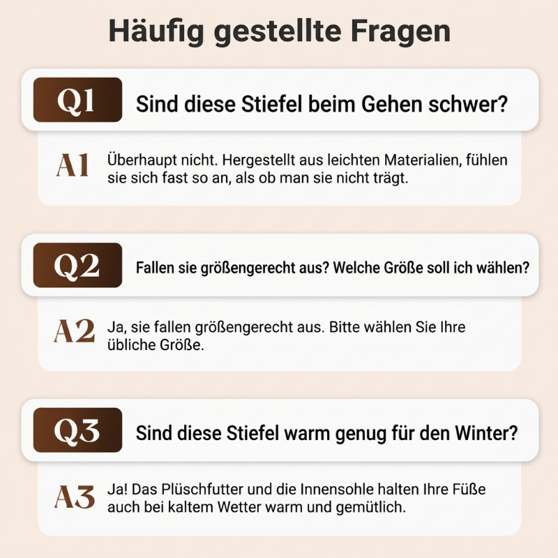 🙌 50% Wiederkaufquote – Qualität überzeugt! Warme, rutschfeste und abriebfeste Damen-Wadenstiefel