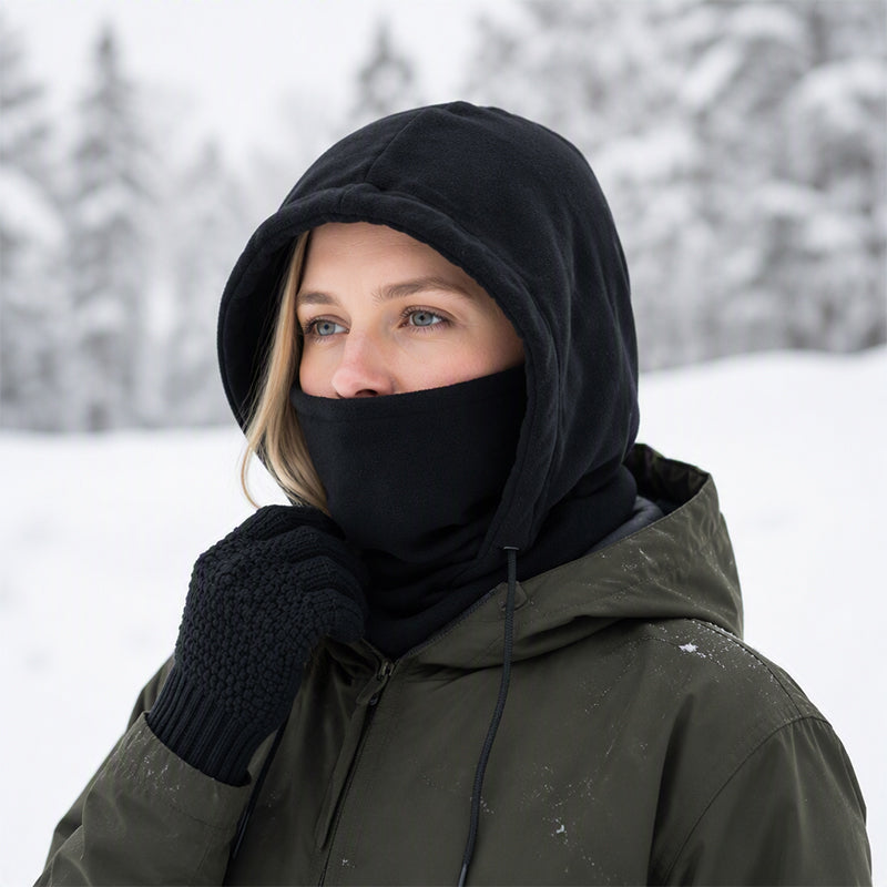 Balaclava-Set mit touchscreenkompatiblen Handschuhen und Socken