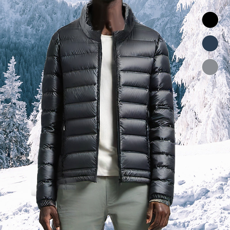 Leichte warme Daunenjacke für Herren