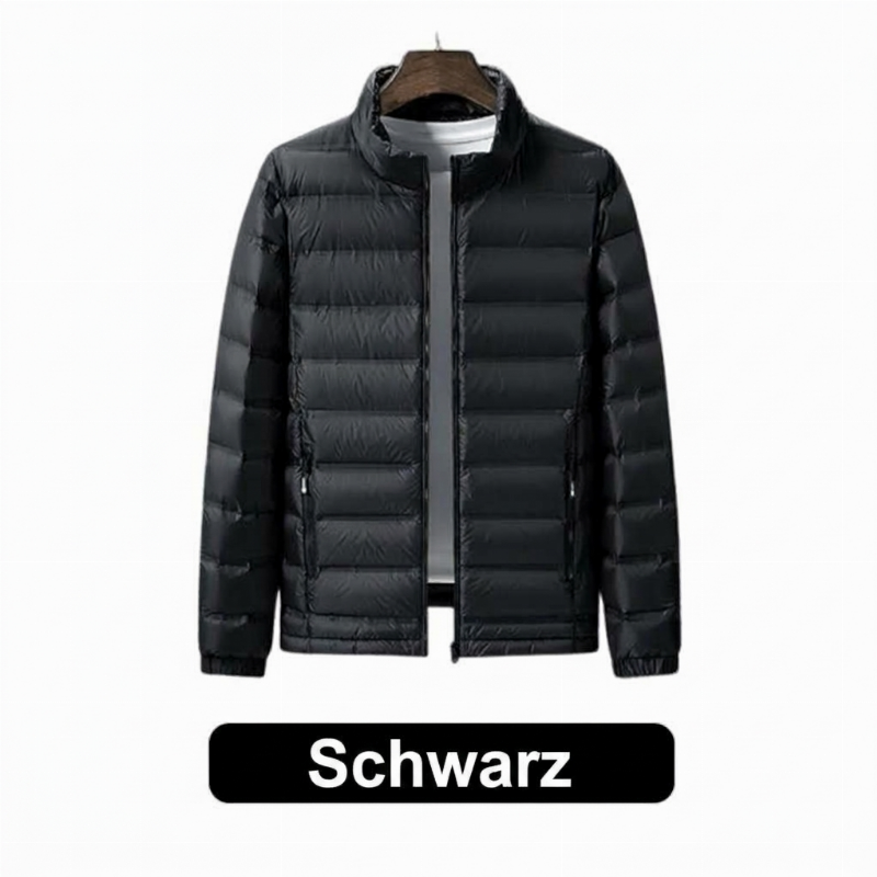 Leichte warme Daunenjacke für Herren