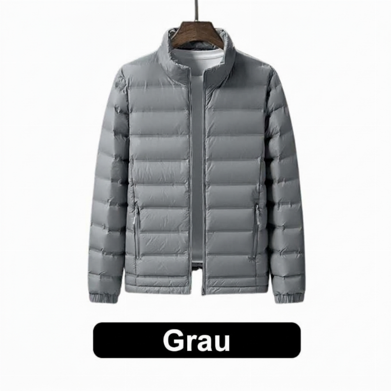 Leichte warme Daunenjacke für Herren