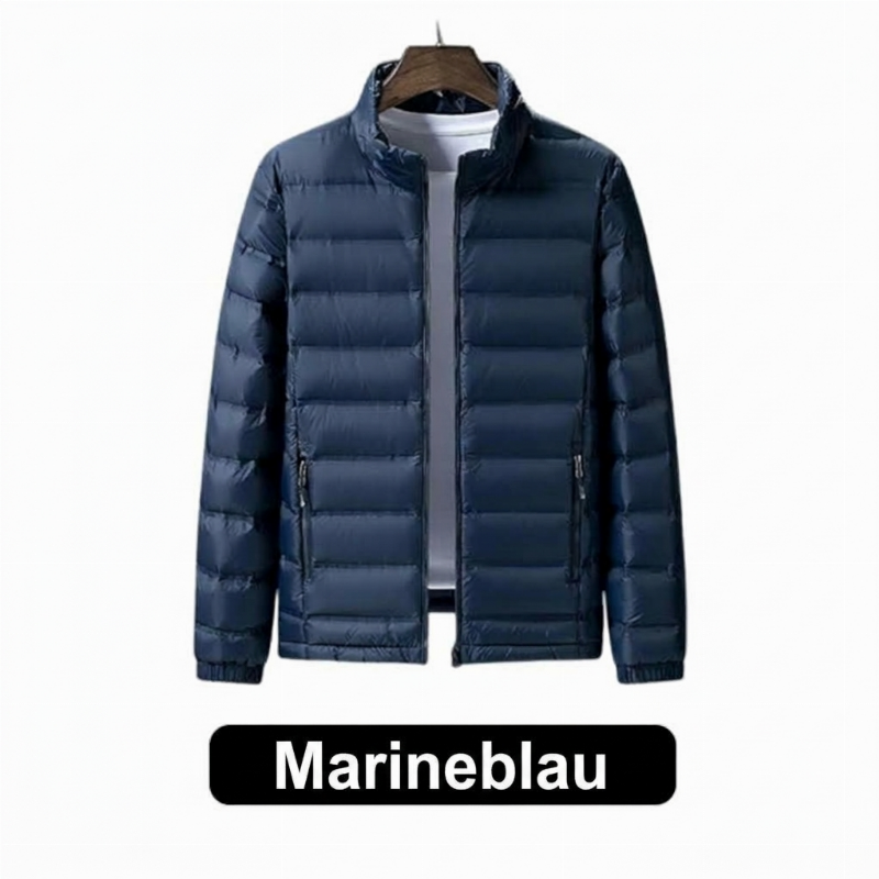 Leichte warme Daunenjacke für Herren