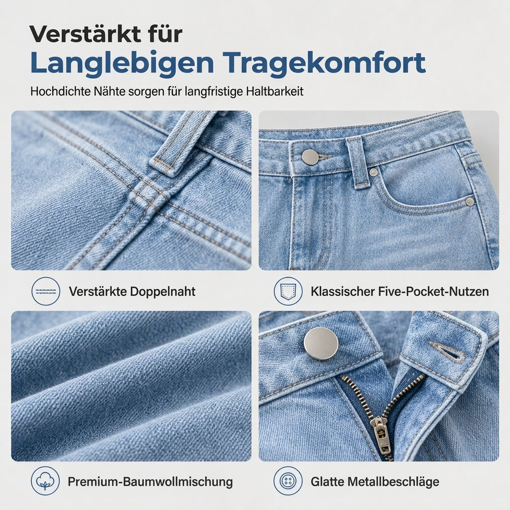 🔥Beliebtes Produkt ！✨Klassische gerade Jeans für Herren
