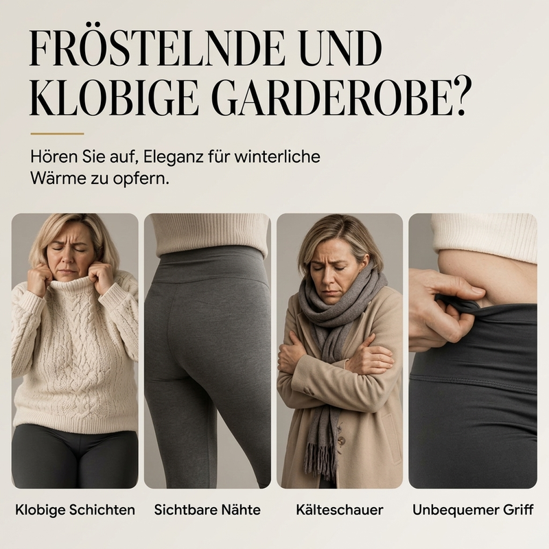 Hochtaillierte PU-Leder-Leggings für Damen