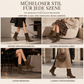 Damen Stiefeletten mit spitzer Zehenpartie und Stiletto-Absatz