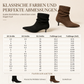 Damen Stiefeletten mit spitzer Zehenpartie und Stiletto-Absatz