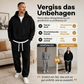 📢📢50%Rabatt!!!🎉✨Lässiges Halb-Zip Kapuzen-Sweatshirt & weit geschnittene Hose für Herren
