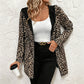 📢🎉50%Rabatt!!!🛍️✨Wendbare Kapuzenjacke mit Leopardenmuster für Damen