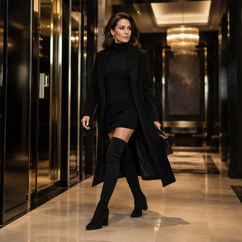 🚀 Neu eingetroffen – 50% Probierpreis!  Elegante Overknee-Stiefel für Damen