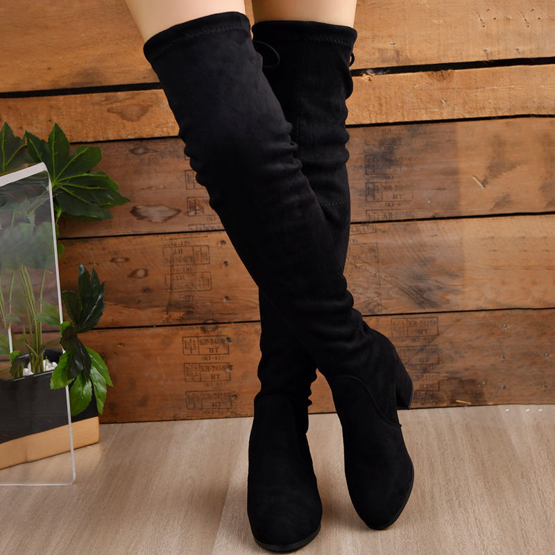 🚀 Neu eingetroffen – 50% Probierpreis!  Elegante Overknee-Stiefel für Damen