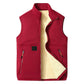 Damen Winter Thermo Weste mit Stehkragen